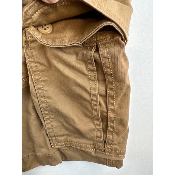 Goodfellow & Co Men's Cargo Shorts Tan Khaki Sz 40 Flat Front Casual 11" inseam - Picture 5 of 13